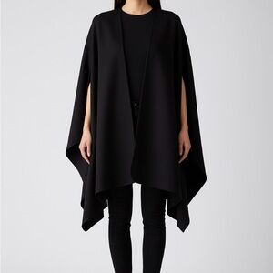 Harve Benard Black Poncho